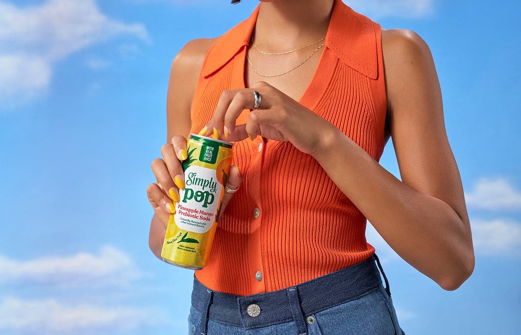 Coca-Cola enters prebiotic soda category with Simply Pop